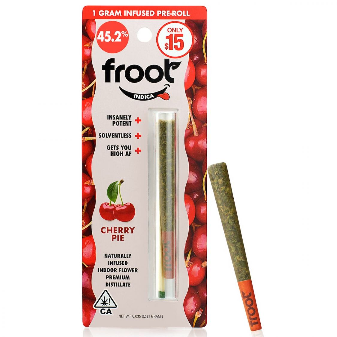 Froot Cherry Pie Infused Pre-Roll Pre-rolls Infused Pre-Rolls