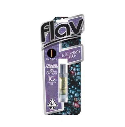Flav FLAV Cartridge - Blackberry Kush - 1g Cartridges 510 Thread