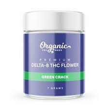 ORGANIC CBD NUGS Green Crack – Delta-8 THC Flower Flower Sativa