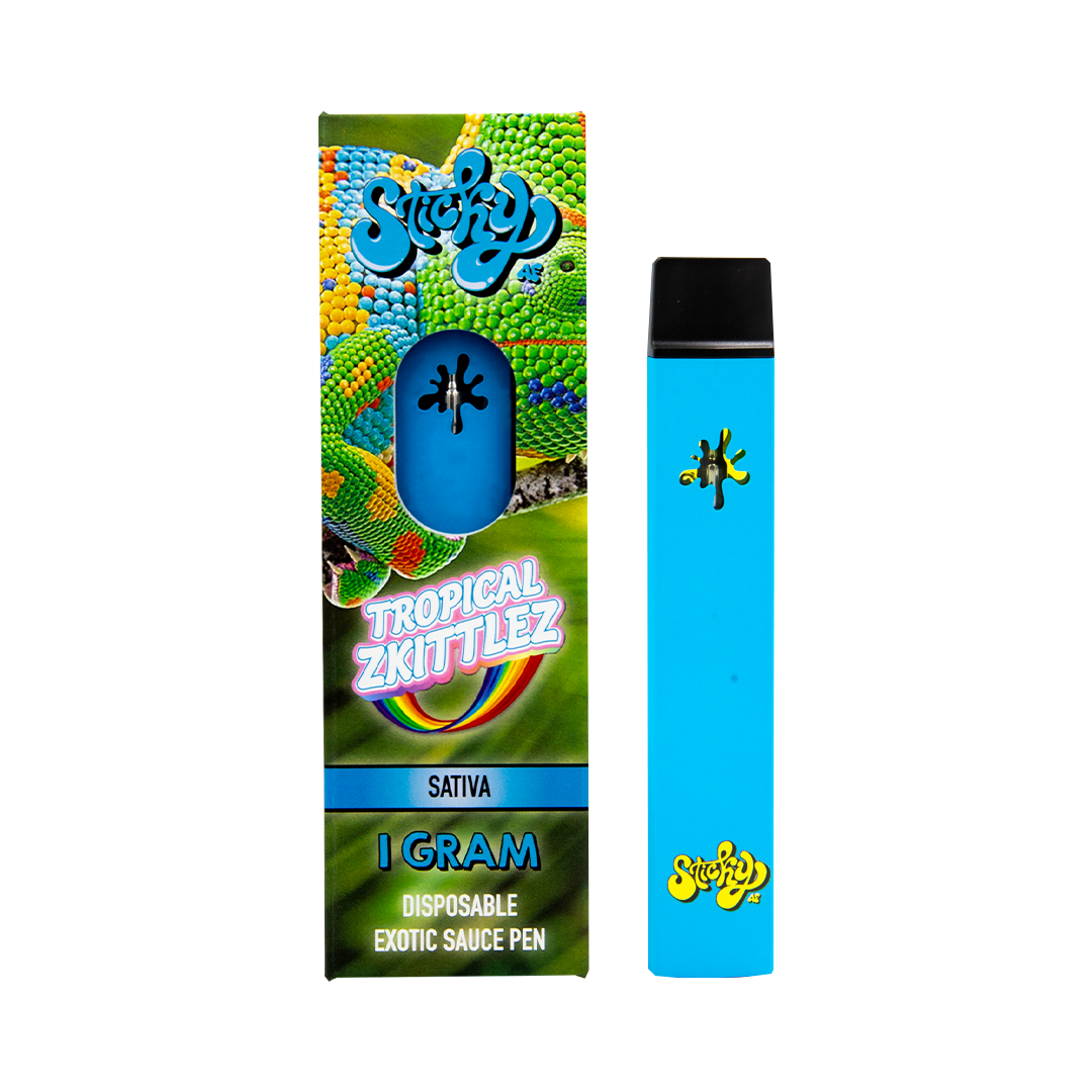 Sticky AF Tropical Zkittlez Vaporizers Disposable