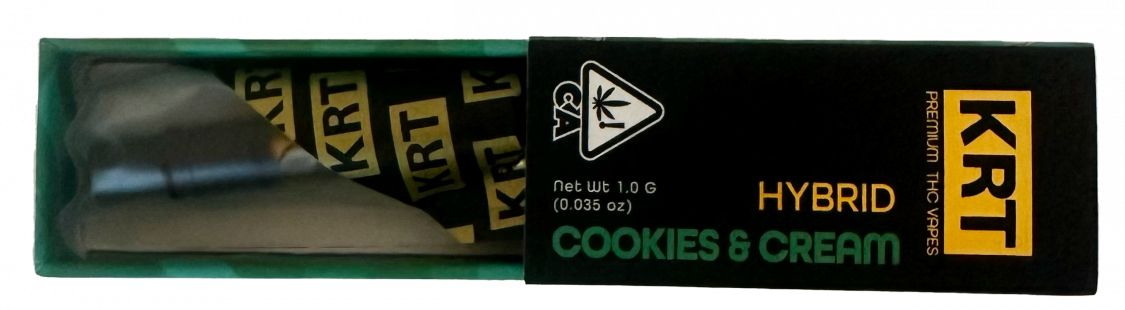 KRT KRT Cookies & Cream Cartridges 510 Thread