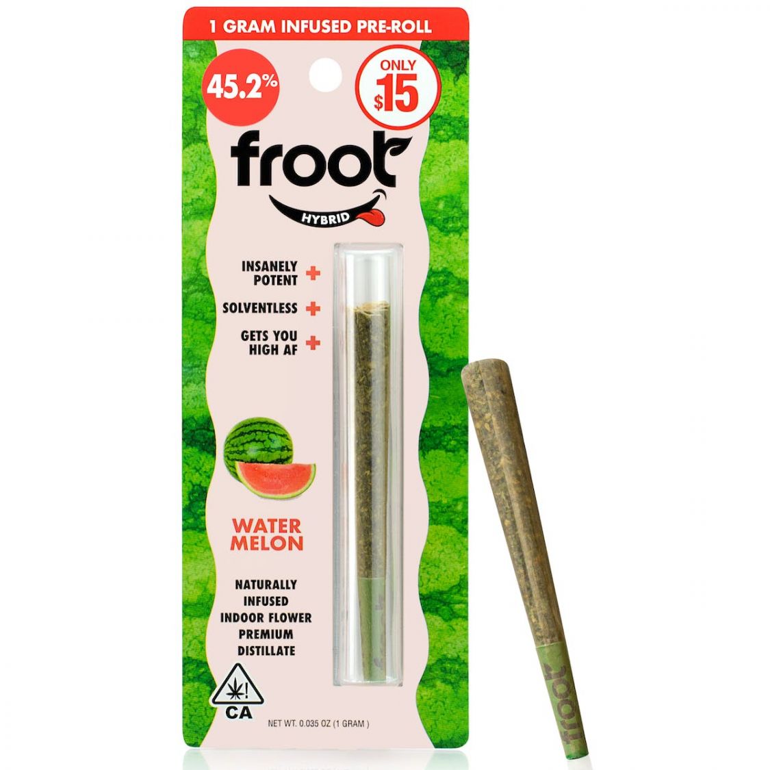 Froot Watermelon Infused Pre-Roll Pre-rolls Infused Pre-Rolls