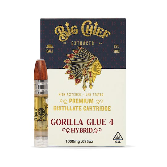 Big Chief Gorilla Glue Cartridges 510 Thread