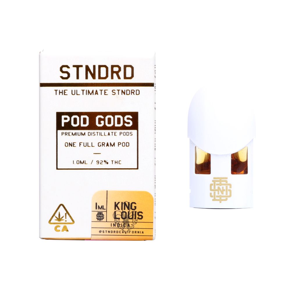 STNDRD King Louis Pod Gods Cartridges Pods