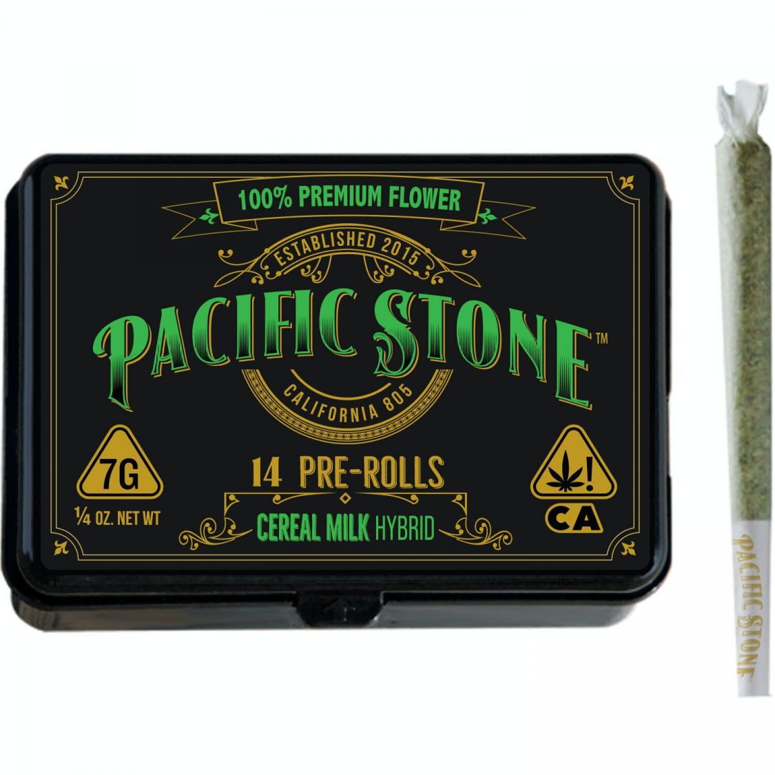 Pacific Stone Cereal Milk 14pk Prerolls Pre-rolls Preroll
