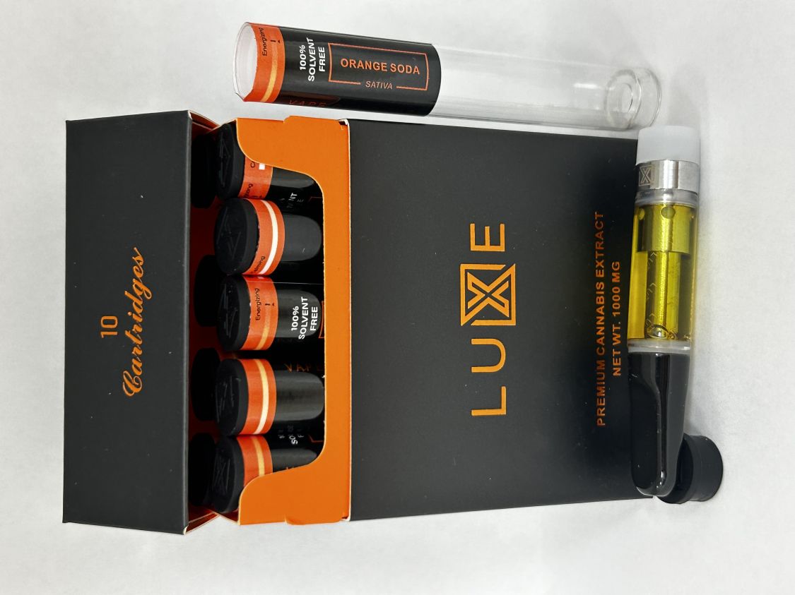 Luxe Orange Soda (Sativa) Cartridges Cartridge