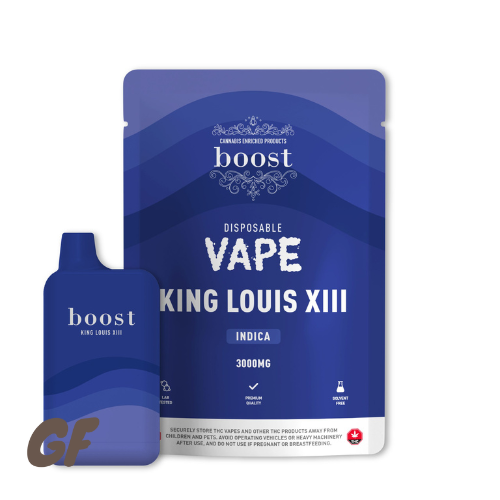 BOOST KING LOUIS XIII 3G DISPOSABLE THC VAPE PEN Vaporizers Ready to Use