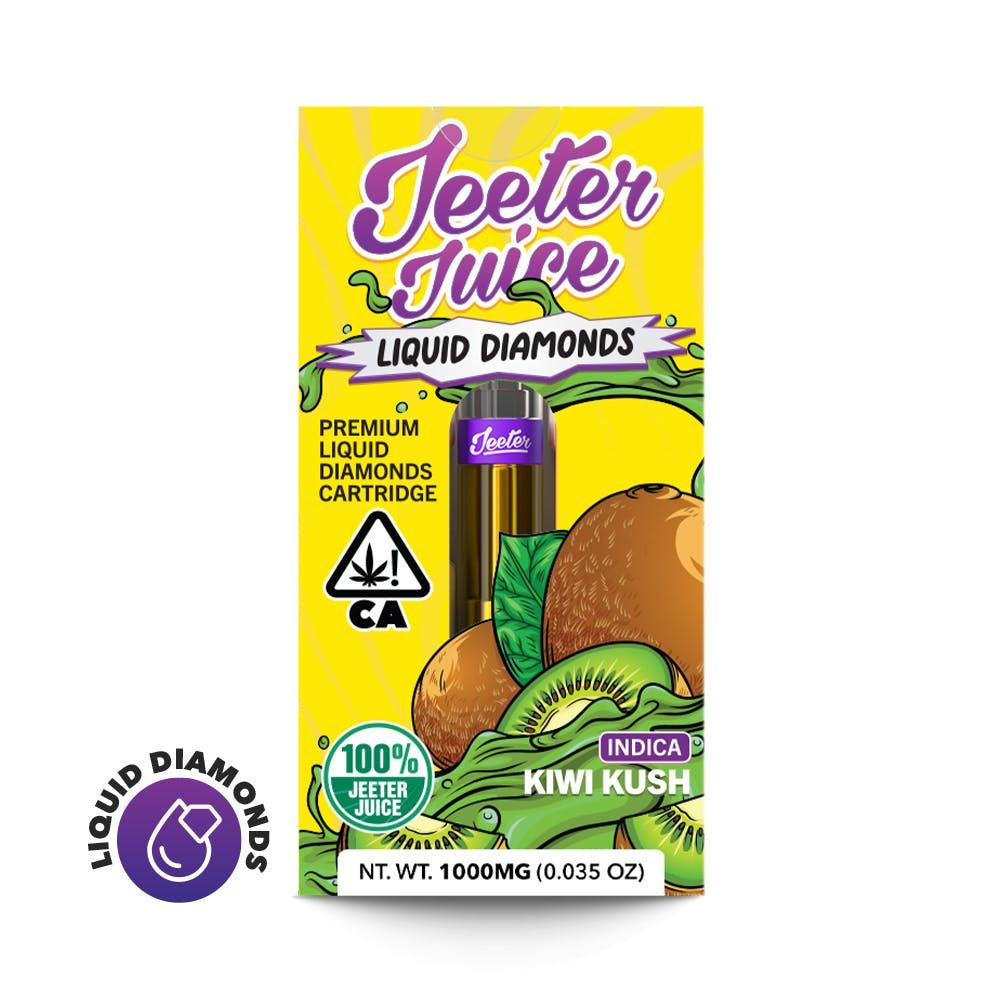 Jeeter Jeeter Juice Liquid Diamonds - Kiwi Kush Cartridges 510 Thread