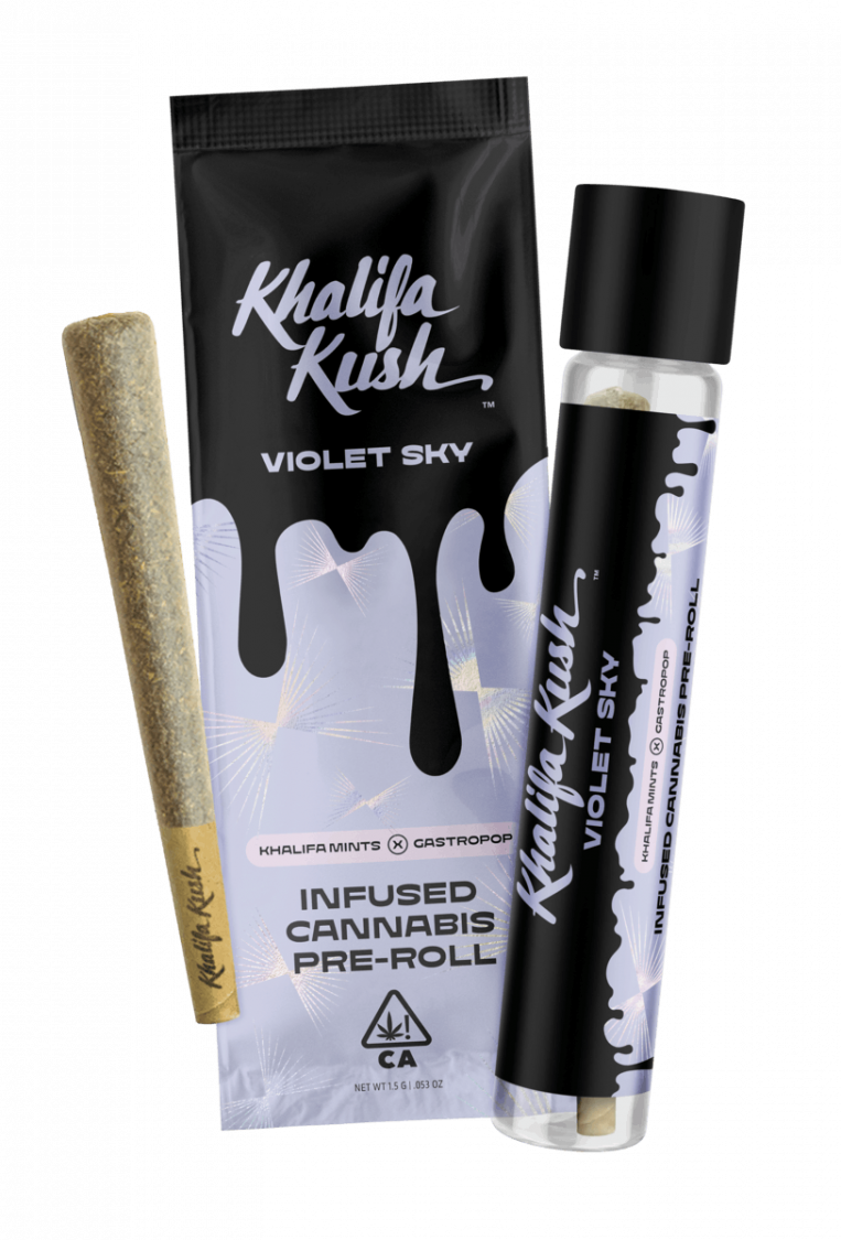Khalifa Kush Violet Sky Infused Pre-Roll Pre-rolls Infused Pre-Rolls