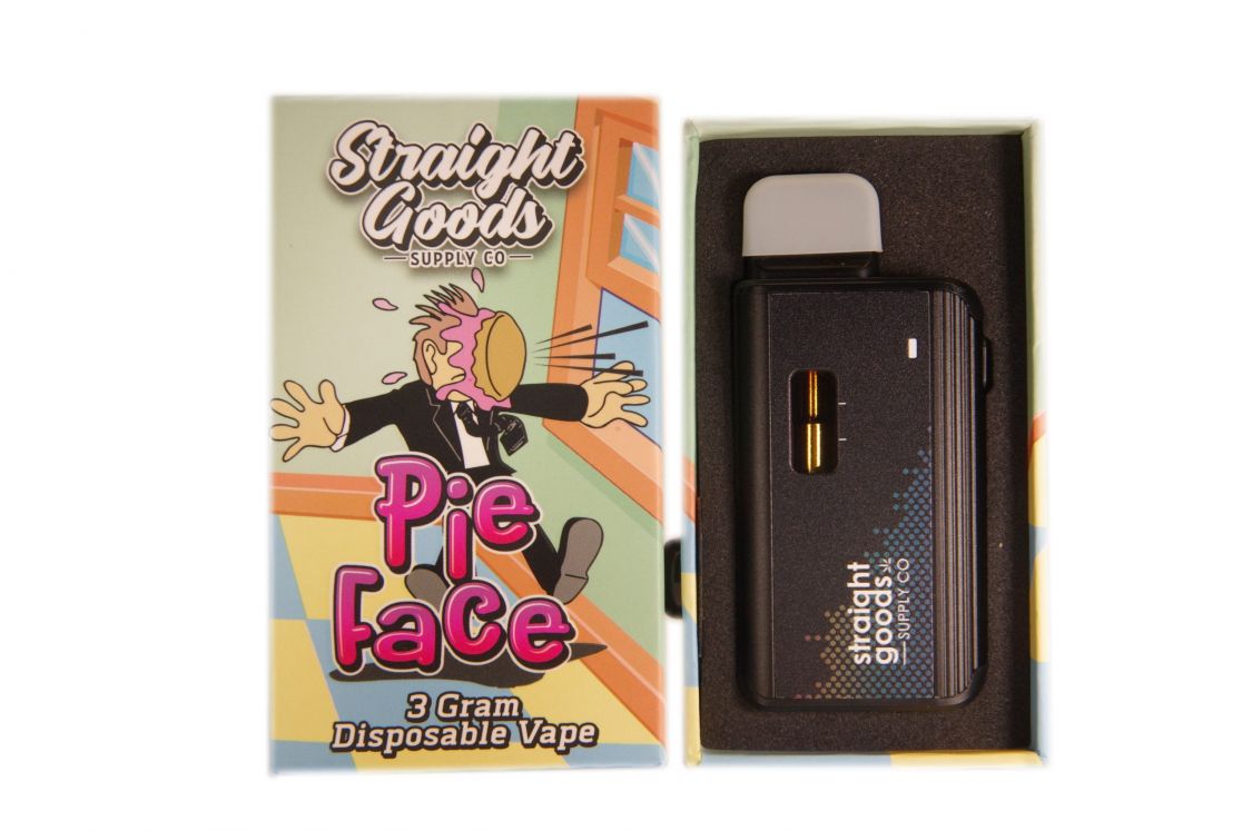 Straight Goods Straight Goods – Pie Face Disposable Pen (3g) Vaporizers Disposable
