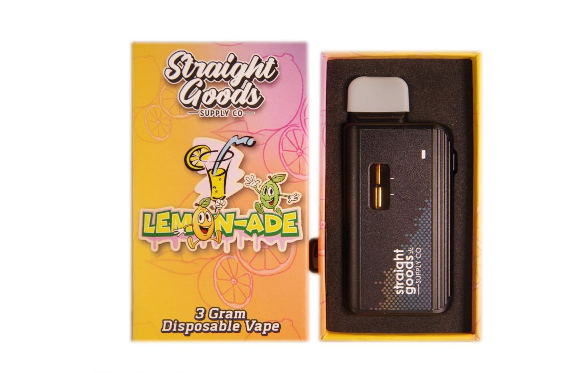 Straight Goods Straight Goods – Lemonade Disposable Pen (3g) Vaporizers Disposable