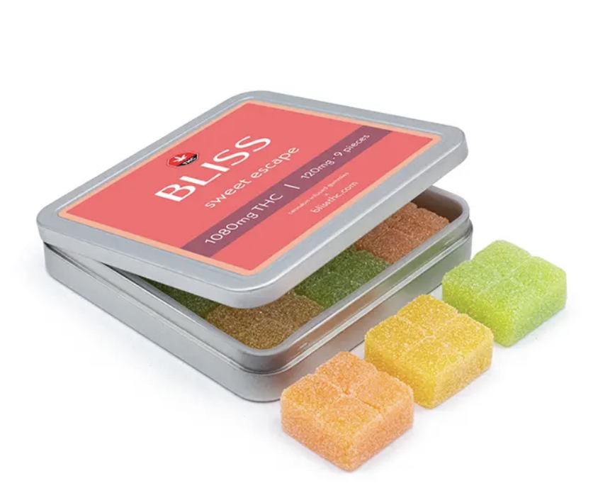 Bliss Bliss Sweet Escape Gummies (1080mg THC) Edibles Gummies