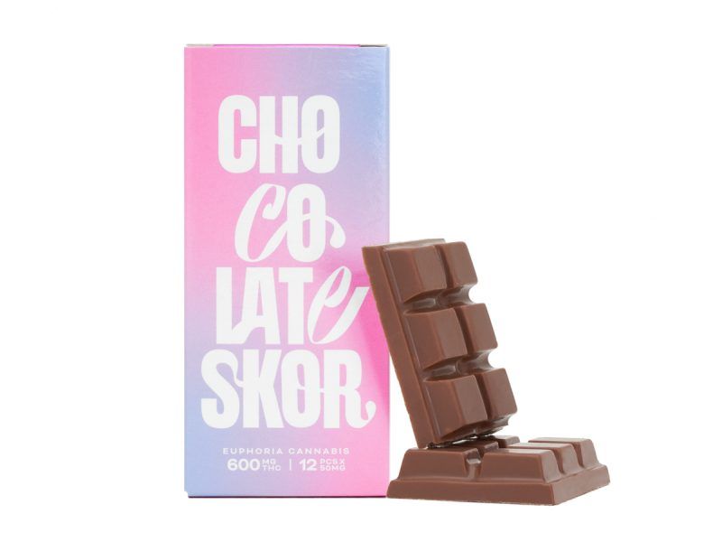 Euphoria Euphoria – Chocolate Skor THC (600MG) Edibles Chocolates