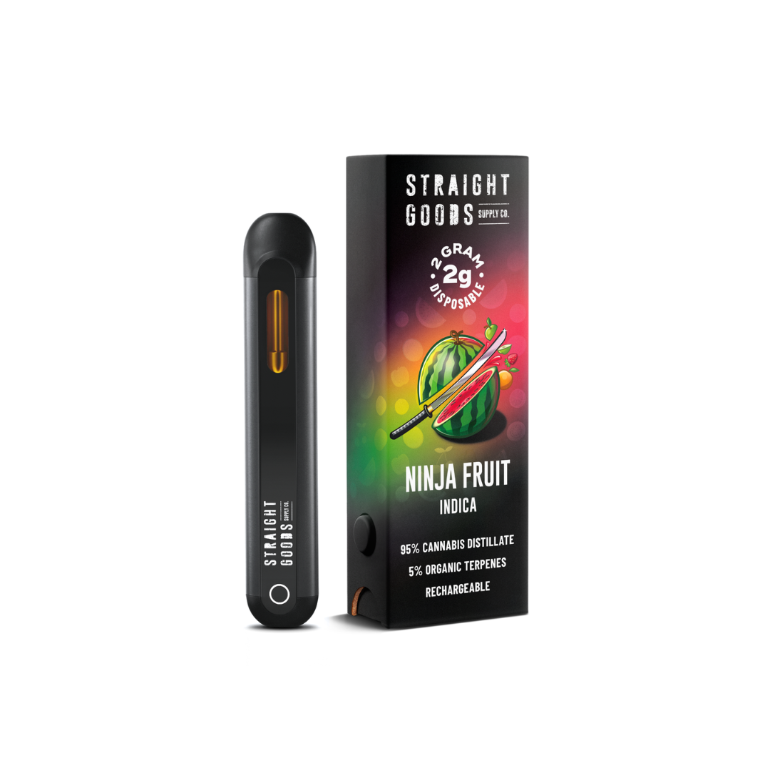 Straight Goods Straight Goods – Ninja Fruit Disposable Pen (2g) Vaporizers Disposable