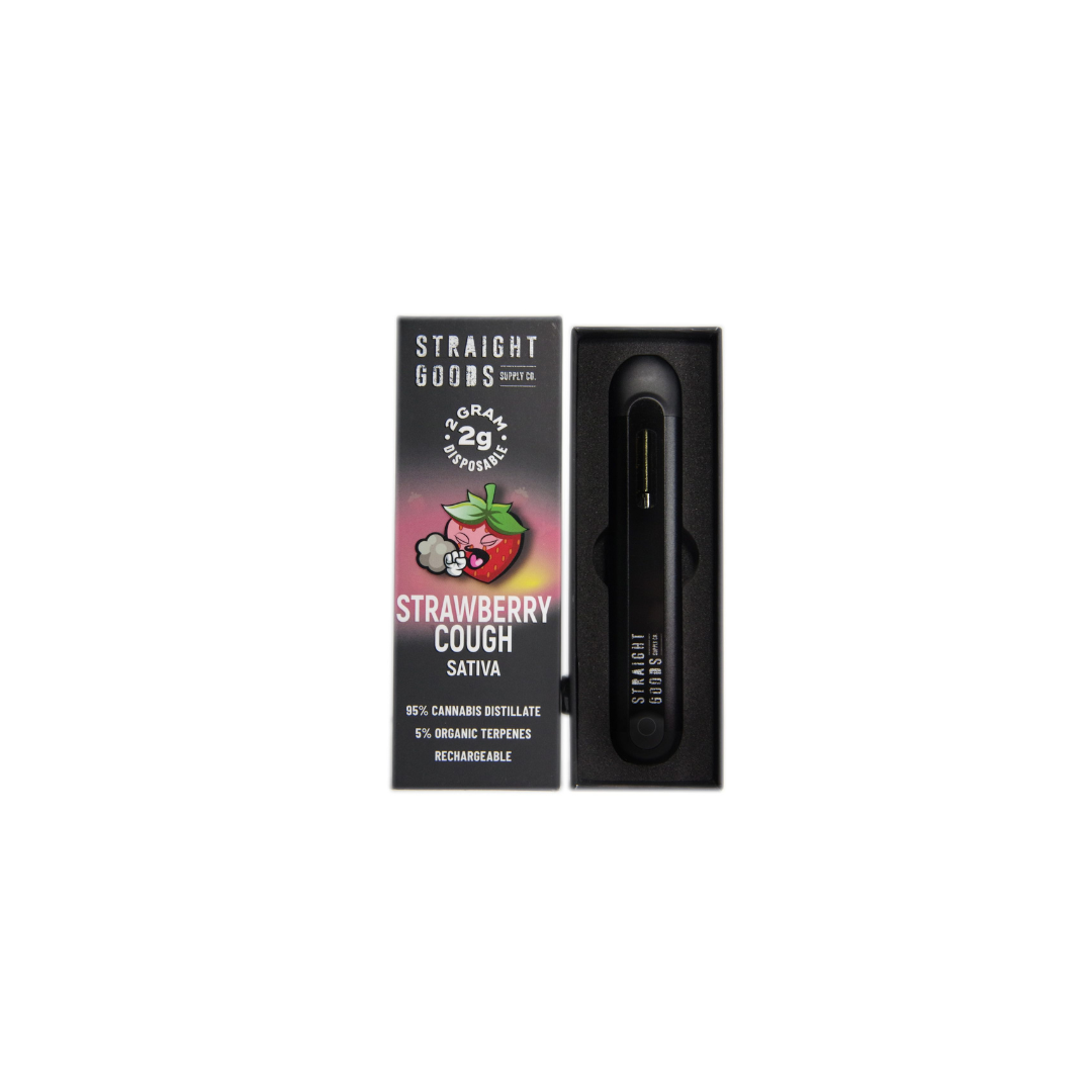 Straight Goods Straight Goods – Strawberry Cough Disposable Pen (2g) Vaporizers Disposable