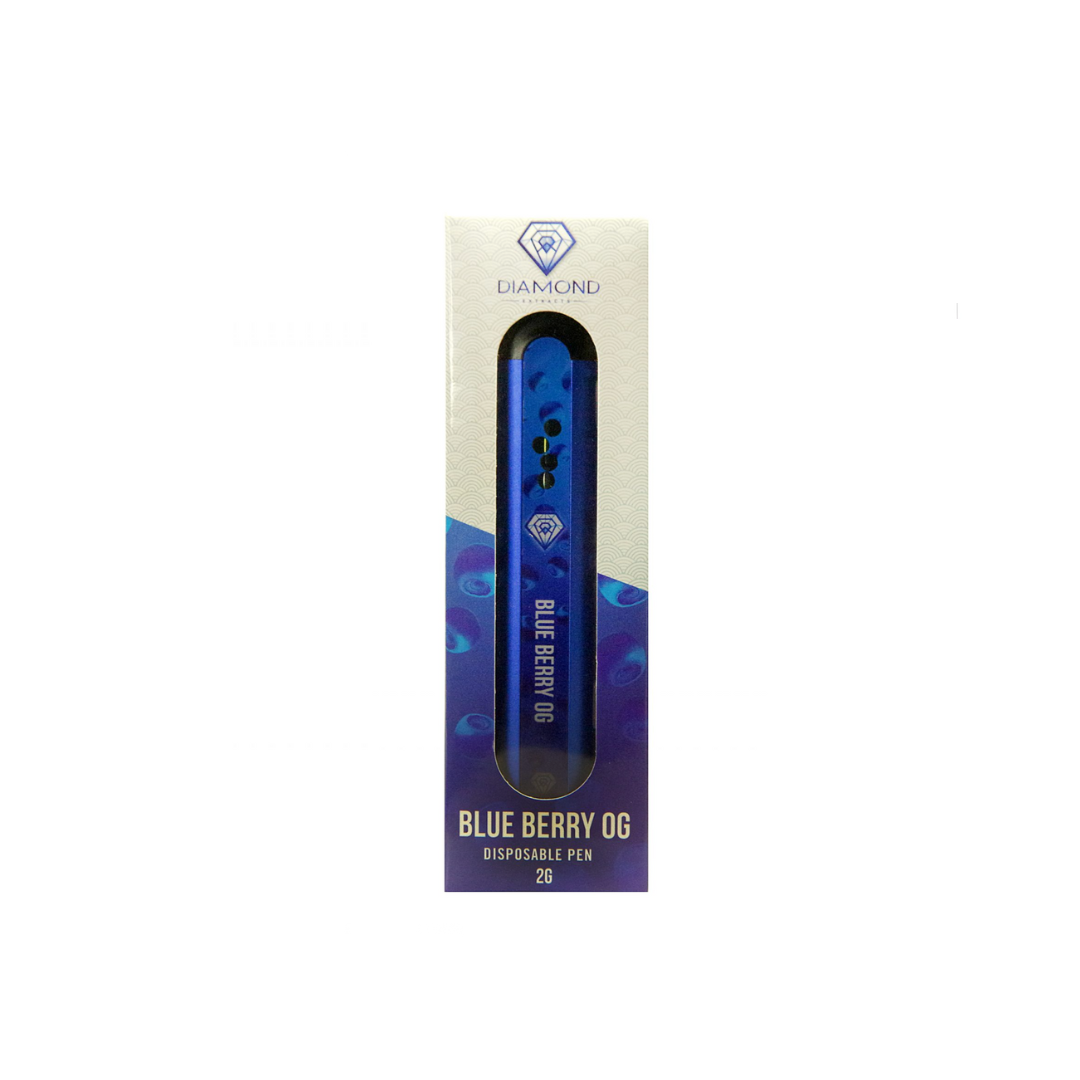 Diamond Extracts Diamond Extracts - Blueberry OG Disposable Pen (2G) Vaporizers Disposable