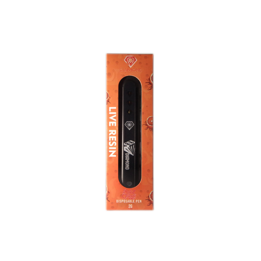 Diamond Extracts Diamond Extracts - Blood Orange Live Resin Disposable Pen (2G) Vaporizers Disposable