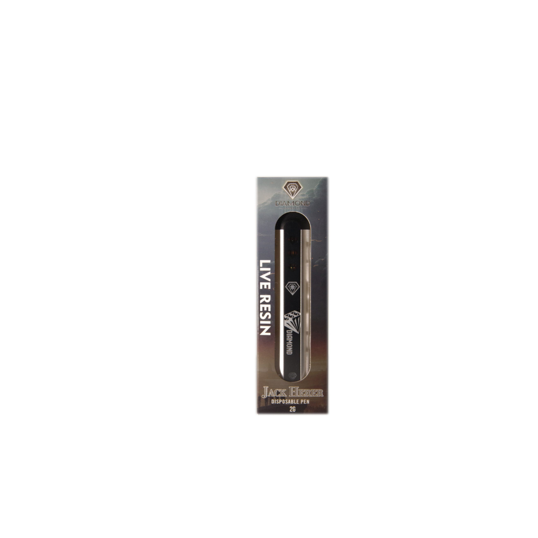 Diamond Extracts Diamond Extracts - Jack Herer Live Resin Disposable Pen (2G) Vaporizers Disposable