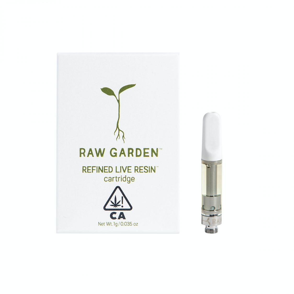 Raw Garden Banana Daiquiri Live Resin Cartridge Cartridges 510 Thread