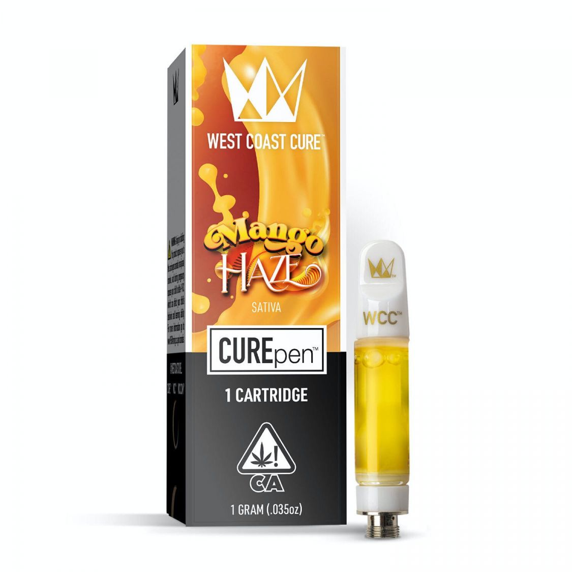 West Coast Cure Mango Haze CUREpen Cartridge Cartridges 510 Thread
