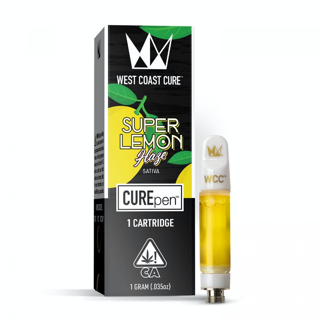 West Coast Cure Super Lemon Haze CUREpen Cartridge Cartridges 510 Thread