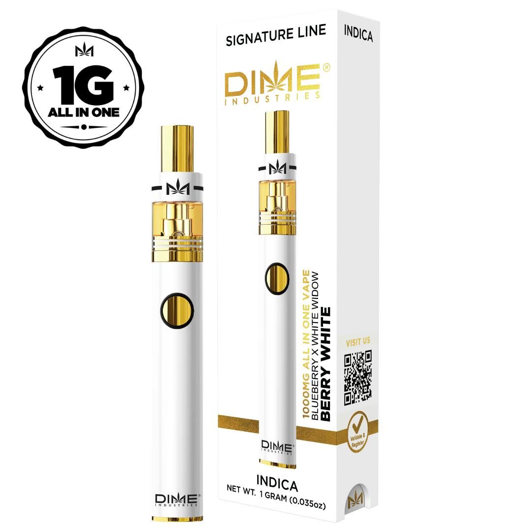 DIME Industries Berry White All-In-One Disposable Vaporizers Disposable
