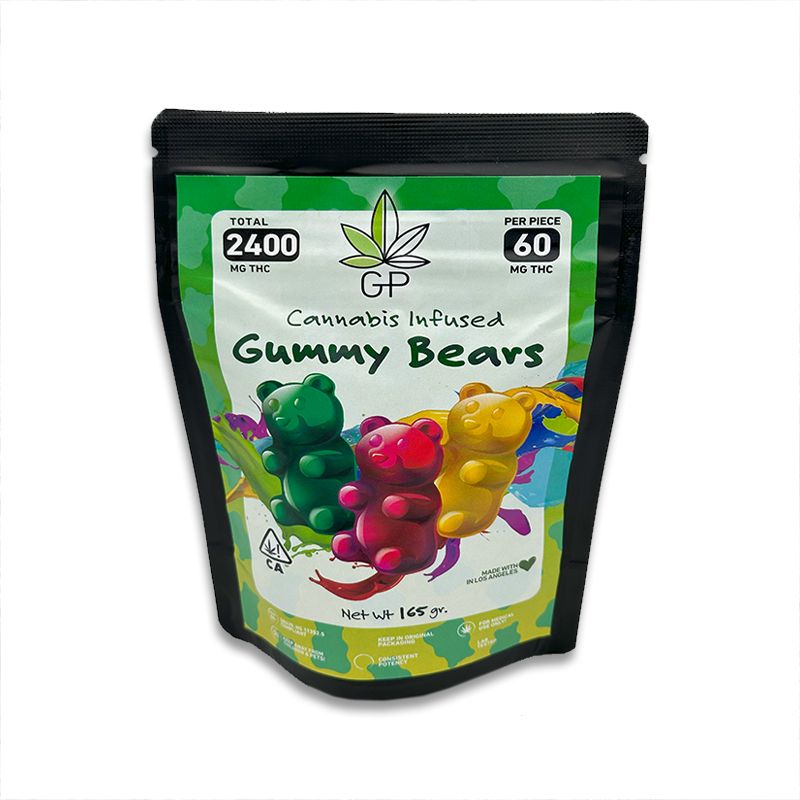 The Green Privilege Gummy Bears 2400mg Edibles Gummies