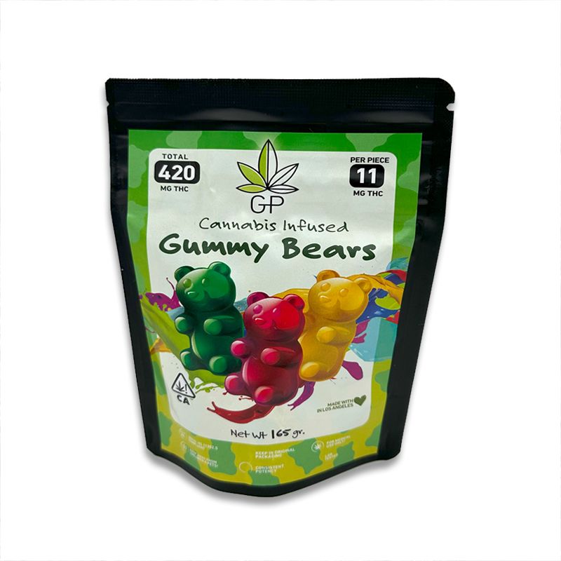 The Green Privilege Gummy Bears 420mg Edibles Gummies