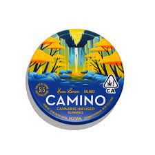 Kiva Camino Gummies: Yuzu Lemon 100mg THC/100mg CBD Edibles Gummies
