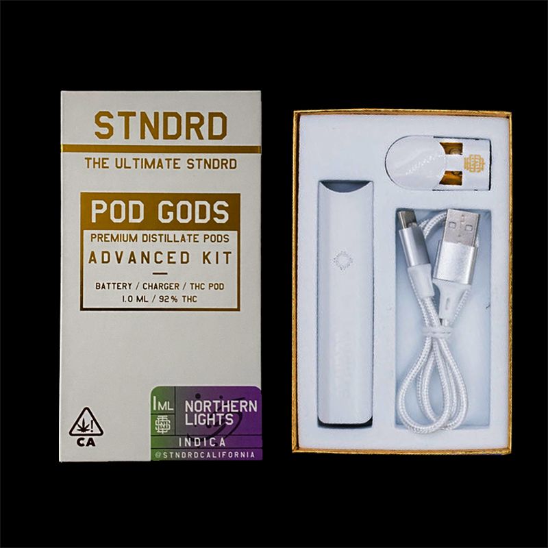 STNDRD Advanced Pod Kit Northern Lights kit Cartridges Pods