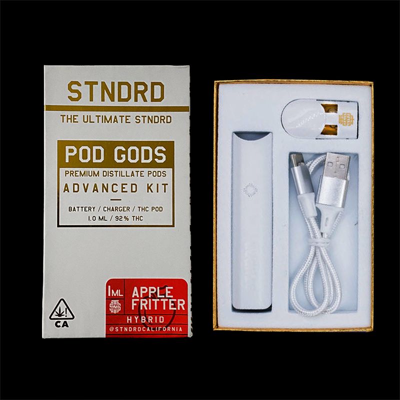 STNDRD Advanced Pod Kit Apple Fritter kit Cartridges Pods