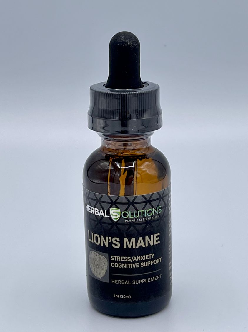Herbal Solutions Lion's Mane Cognitive Support Tinctures Tincture
