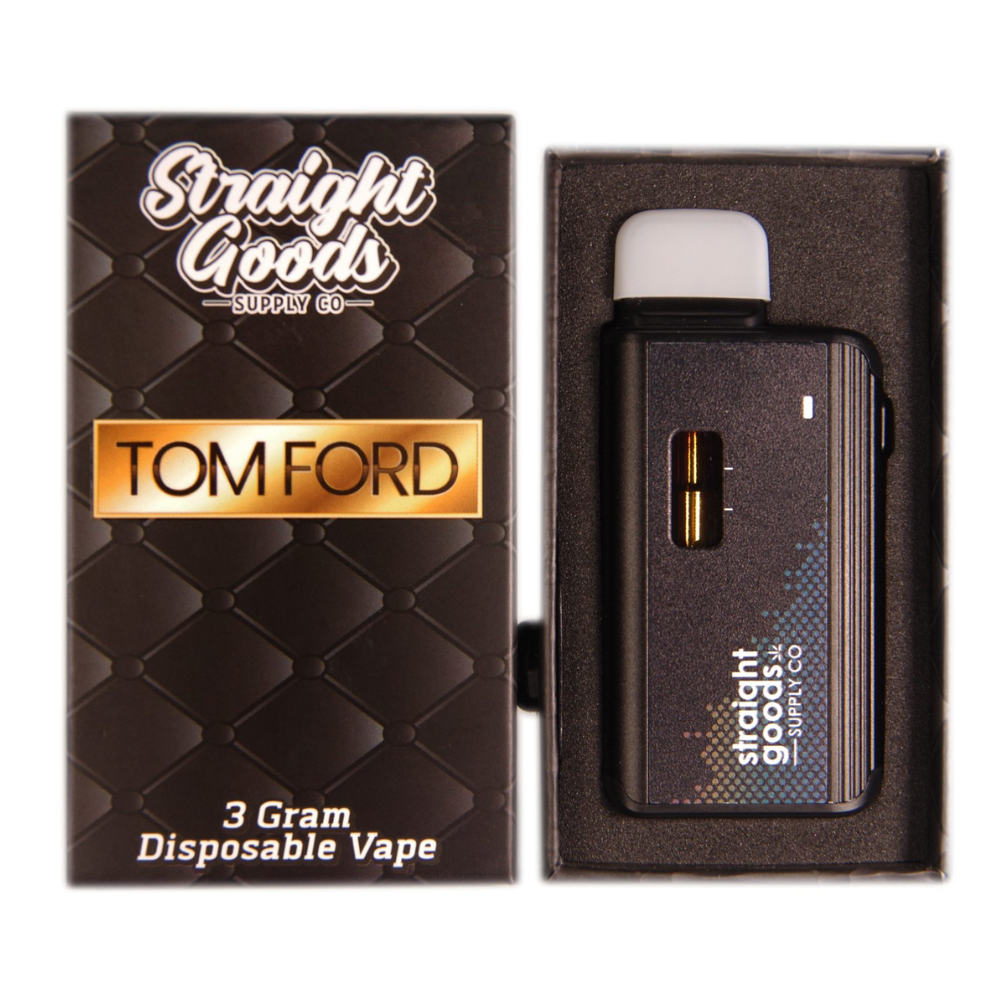  Straight Goods Supply Co. – Tom Ford (3 Gram) Vaporizers Disposable