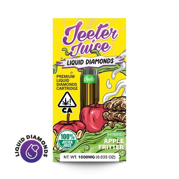 Jeeter Jeeter Juice Liquid Diamonds - Apple Fritter Cartridges 510 Thread