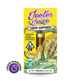 Jeeter Jeeter Juice Liquid Diamonds - Honeydew Cartridges 510 Thread