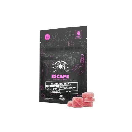 Heavy Hitters Raspberry Cough | Sativa - Escape RCS CBC Euphoric Gummy Edibles Gummies