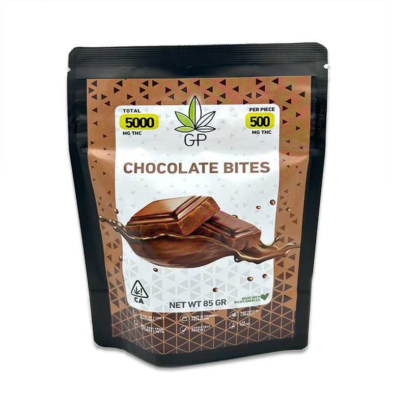 The Green Privilege Chocolate Bites 5000mg Edibles Chocolates