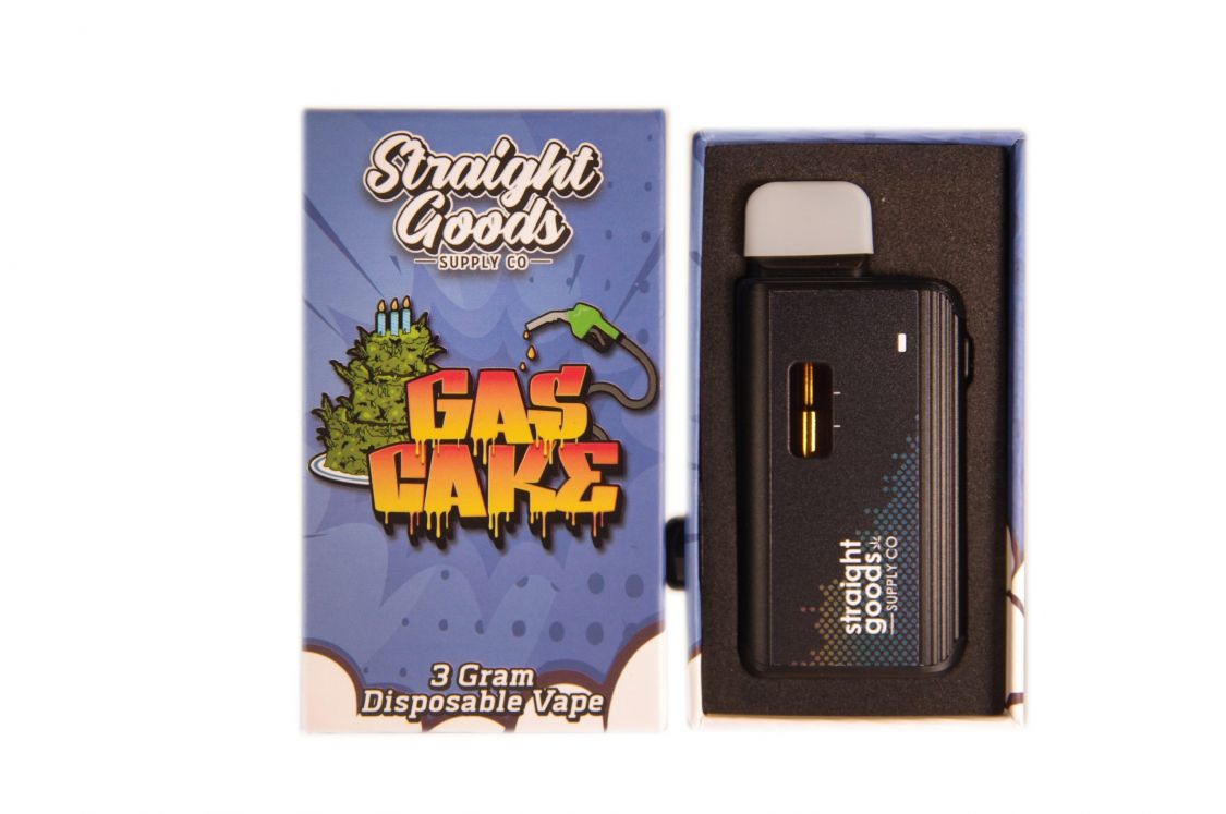 Straight Goods Straight Goods – Gas Cake Disposable Pen (3g) Vaporizers Disposable