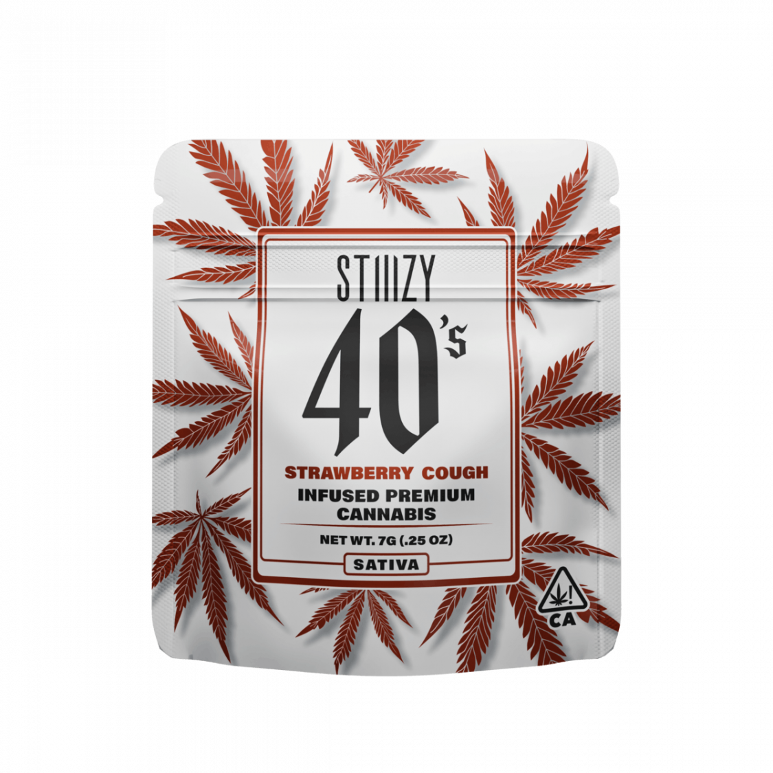 STIIIZY Strawberry Cough 40s Infused Flower Flower Infused Flower