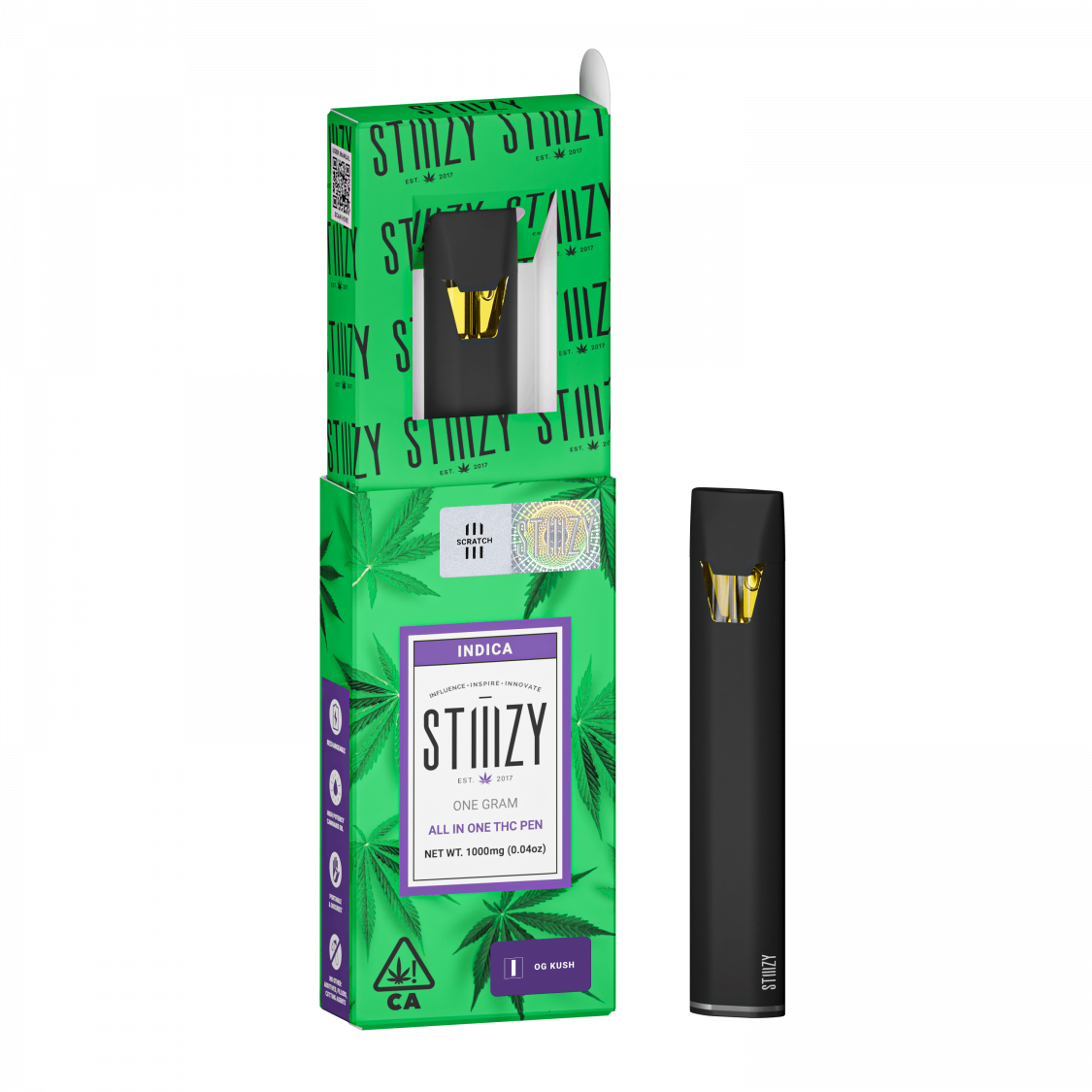 STIIIZY OG Kush All-In-One THC Pen Vaporizers Disposable