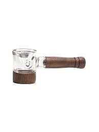 Connect Into The Woods Natural Black Walnut Pipe Accessories Glassware