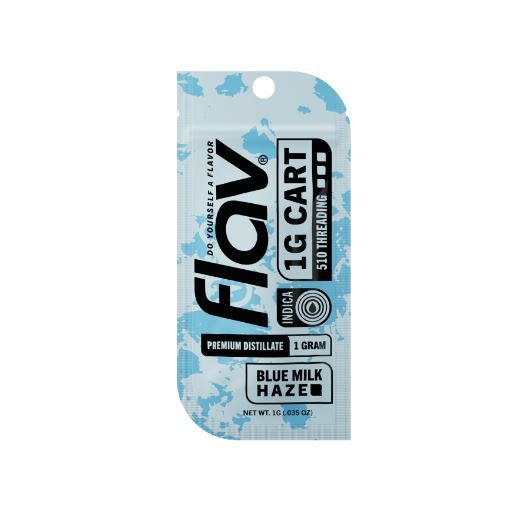 Flav FLAV Cartridge - Blue Milk Haze - 1g Cartridges 510 Thread