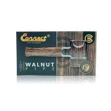 CONNECT Natural Black Walnut Pipe Merch Pipe