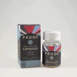  Proof | 1:1 CBD/THC Capsules Capsules / Tablets Capsule
