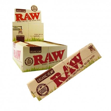 Raw Raw Organic Hemp Papers KingSize Slim Accessories Paper / Rolling Supplies