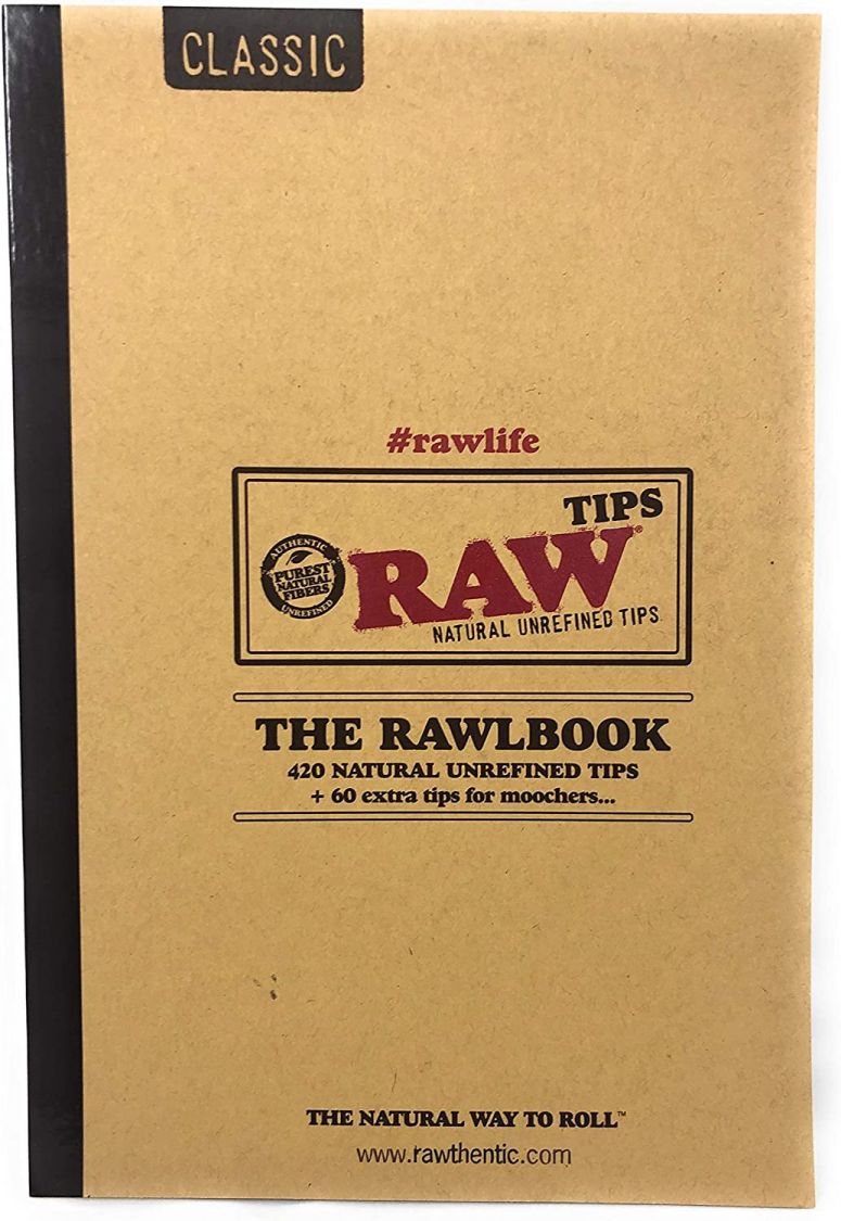  RAW TIPS (THE RAWLBOOK) Merch Rolling Papers