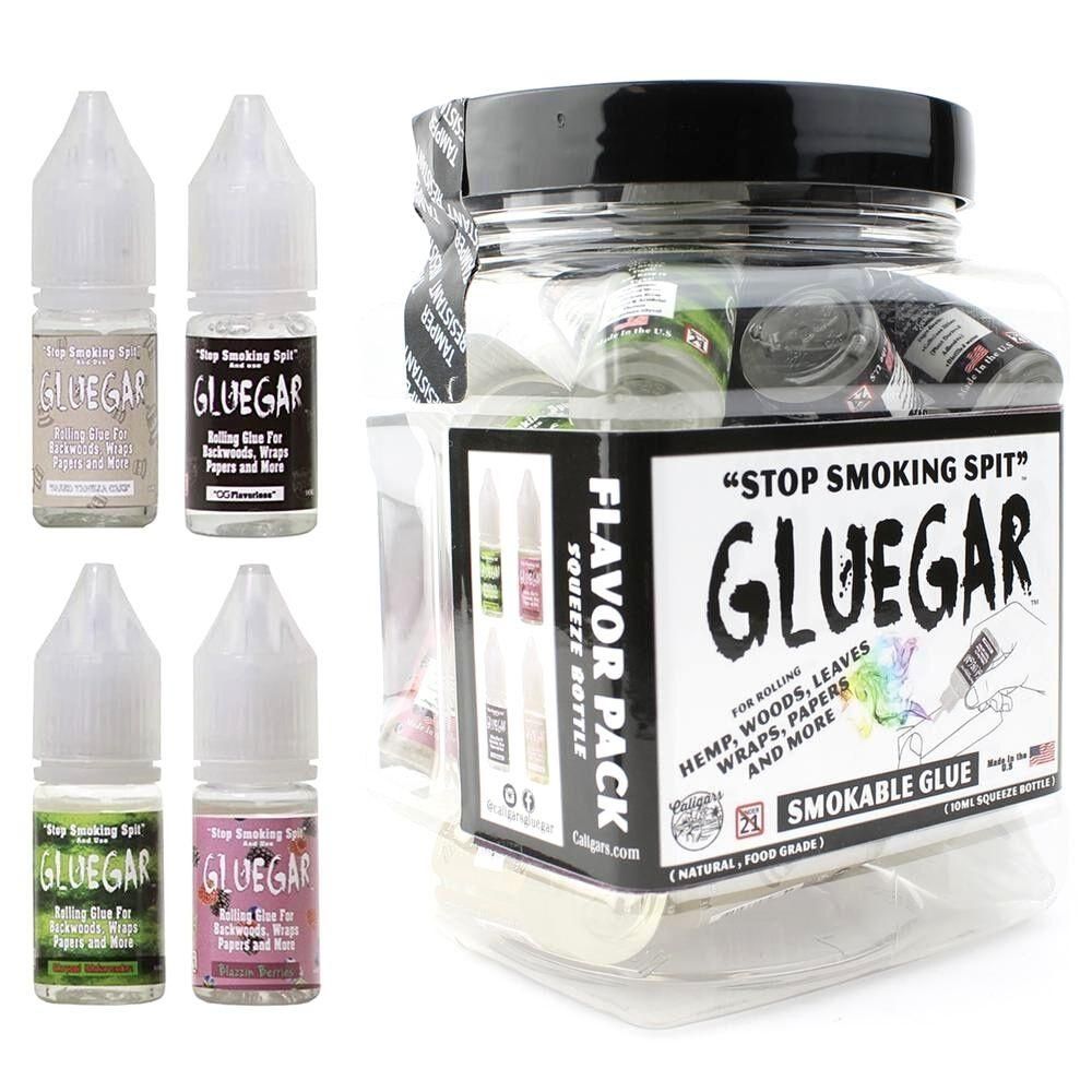 CALIGARS GlueGar- Rolling Glue 10 ML Squeeze Bottle Accessories Paper / Rolling Supplies