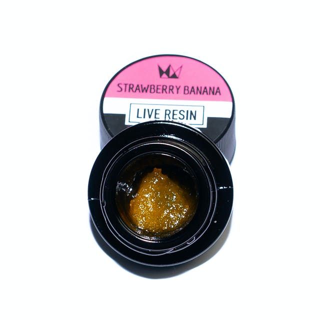 West Coast Cure Strawberry Banana Live Resin Sauce Concentrates Sauce